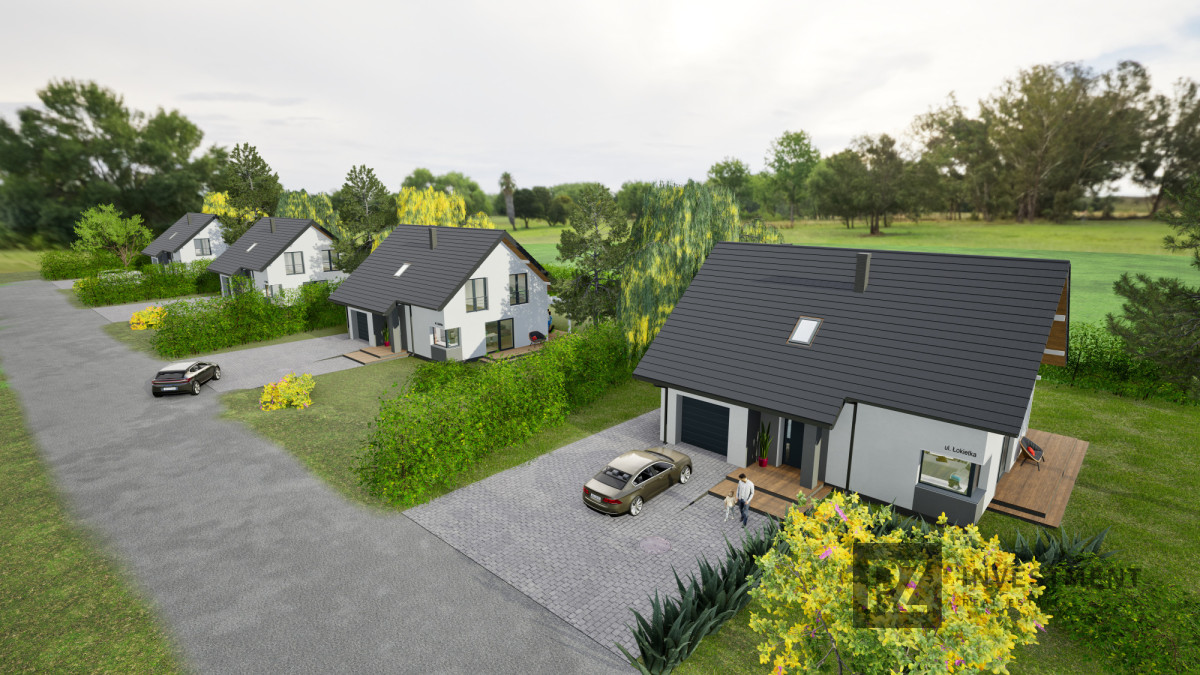 Nowoczesne domy na dużej działce w dobrej cenie