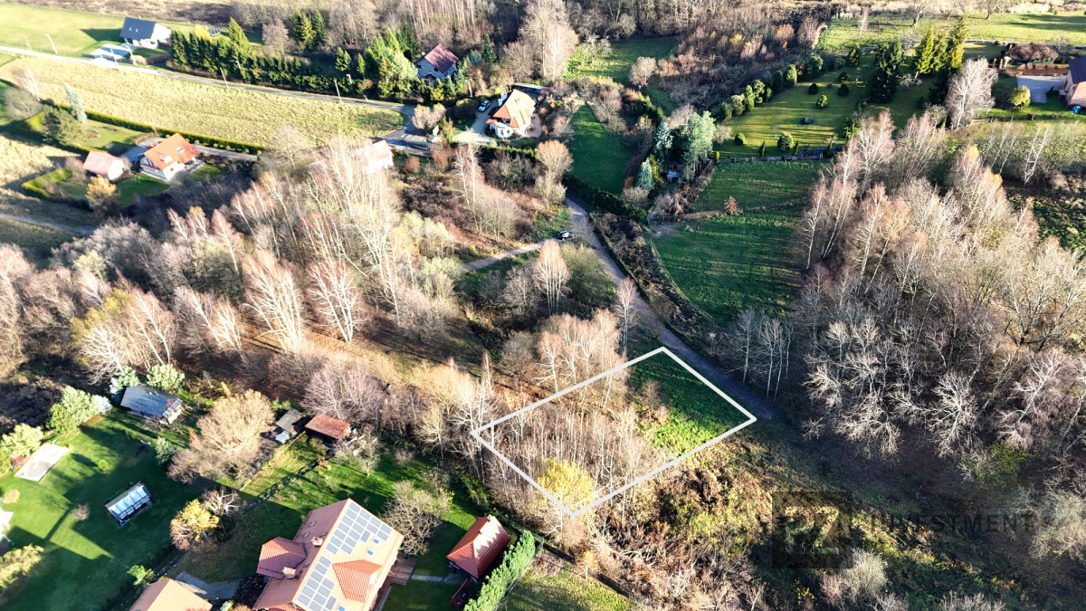 Działka budowlana w kameralny miejscu