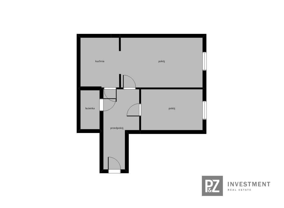 Mieszkanie 49m2 | dwa pokoje | winda