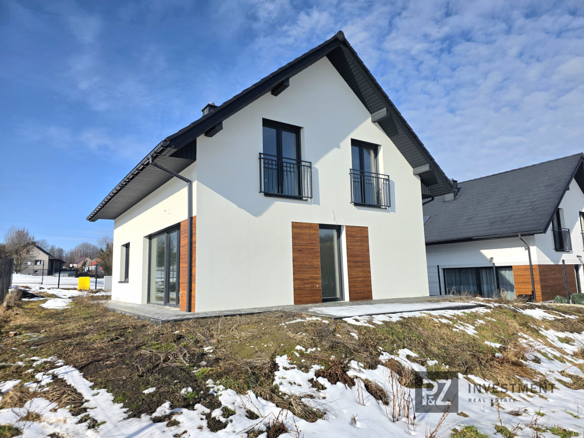 Atrakcyjny dom wolnostojący w stanie deweloperskim