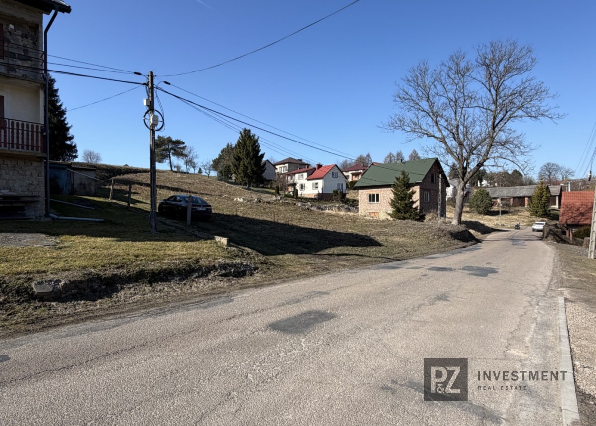 Działka budowlana z dostępem do drogi