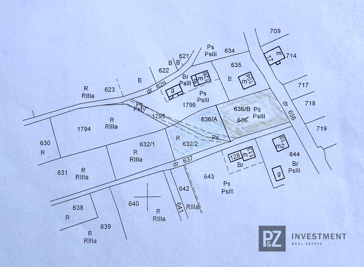 Działka budowlana z dostępem do drogi
