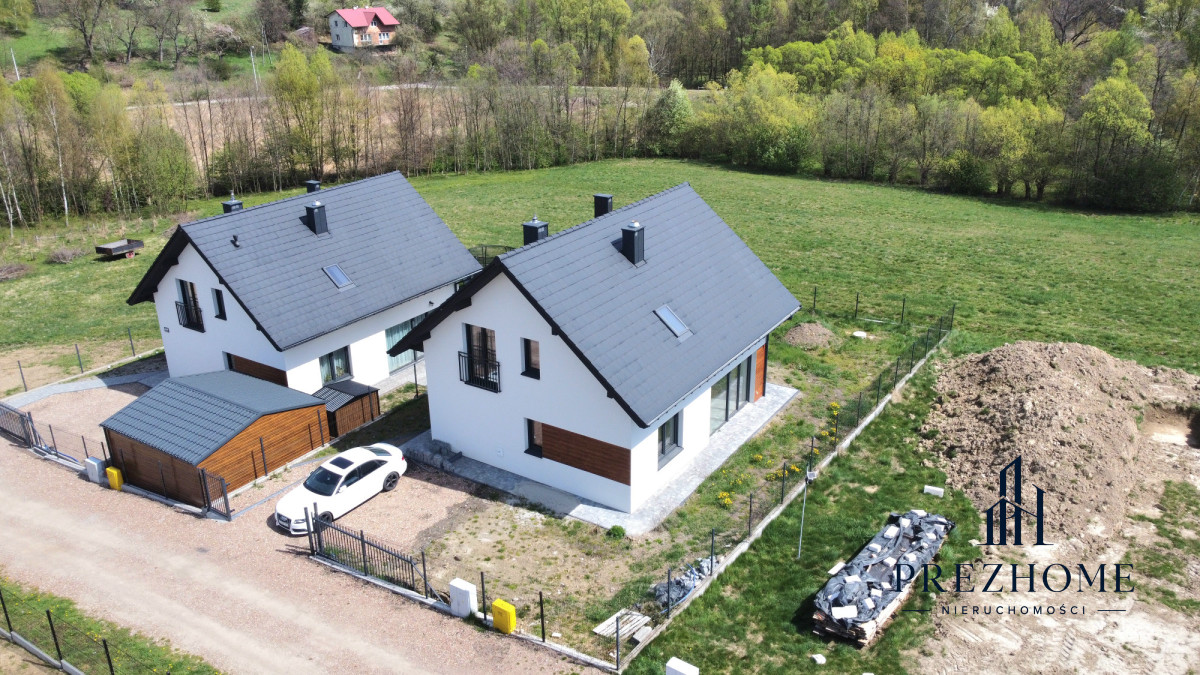 Atrakcyjny dom wolnostojący w stanie deweloperskim