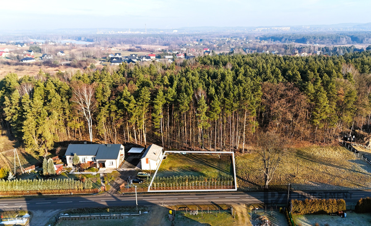 Działka budowlana z gotowymi Warunkami Zabudowy