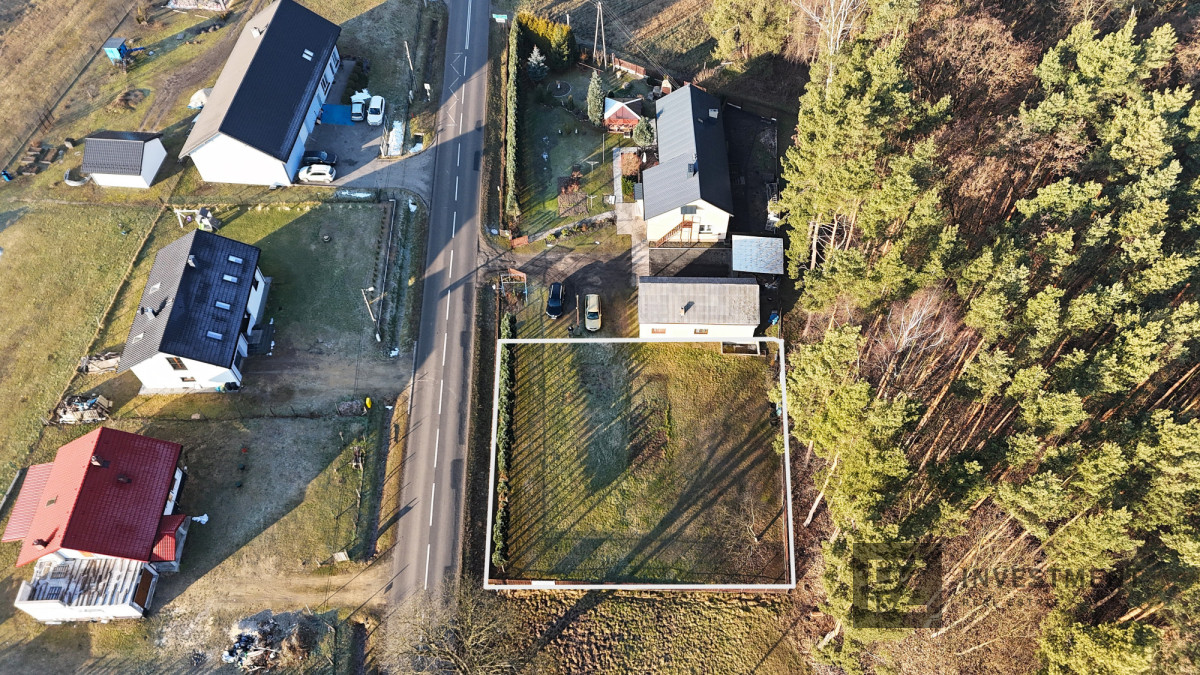 Działka budowlana z gotowymi Warunkami Zabudowy