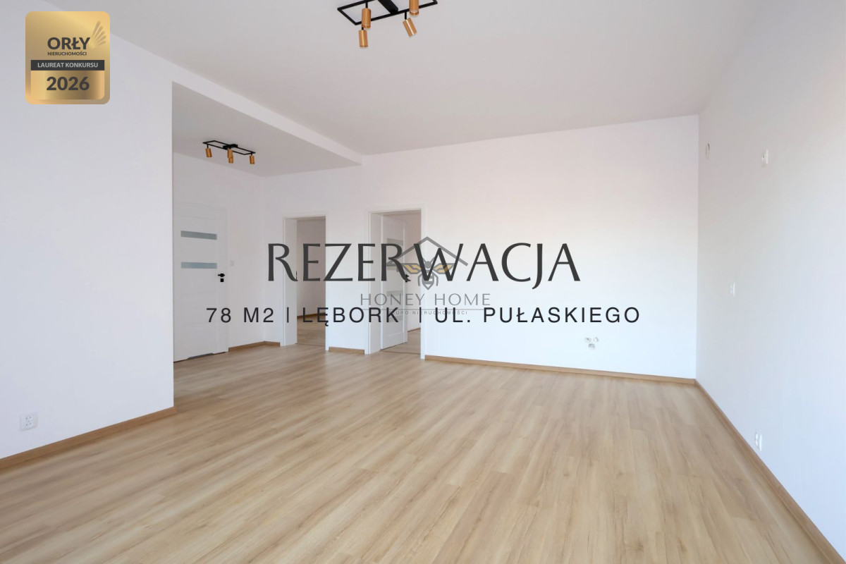 Rezerwacja | Słoneczne 78M² | 4 pokojowe z tarasem