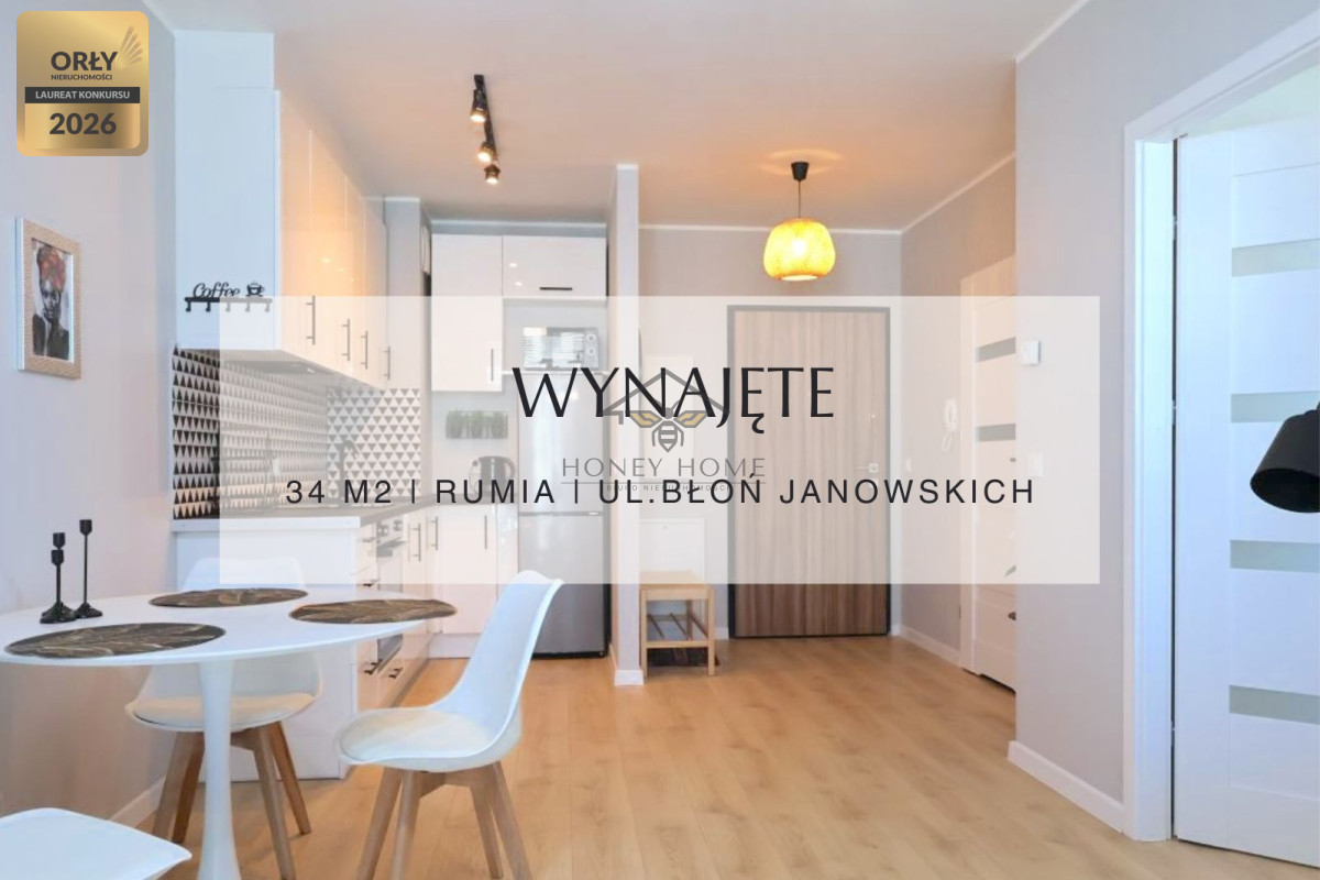 NOWOCZESNE MIESZKANIE| WYNAJEM |RUMIA JANOWO