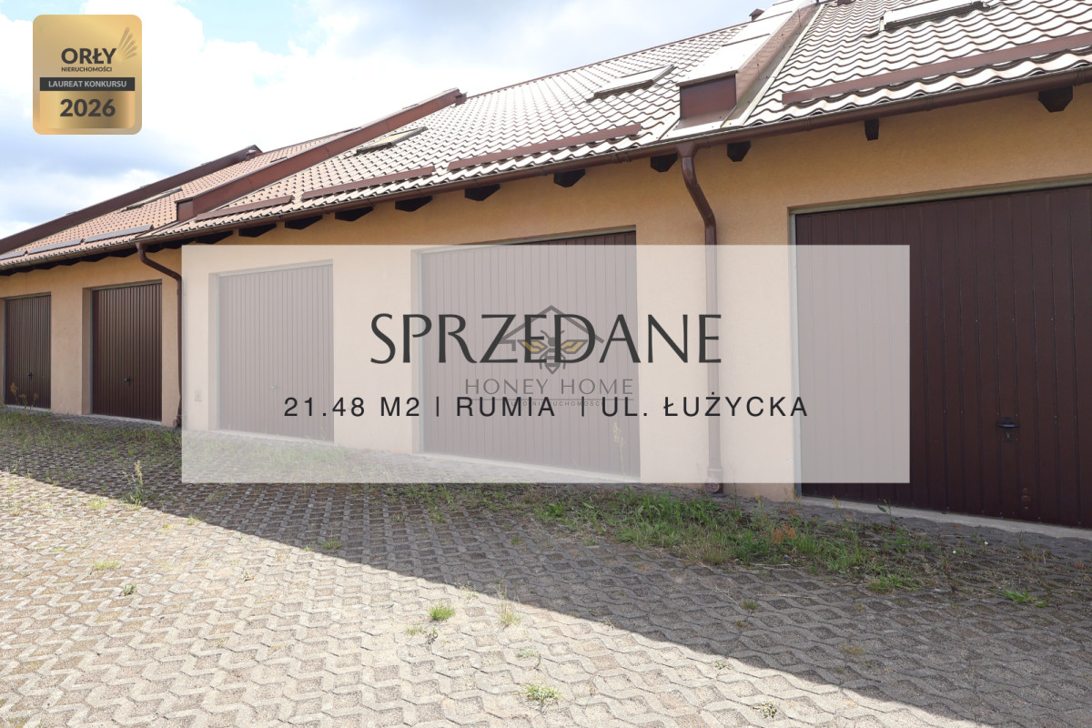 Garaż murowany z antresolą | Rumia, ul. Łużycka