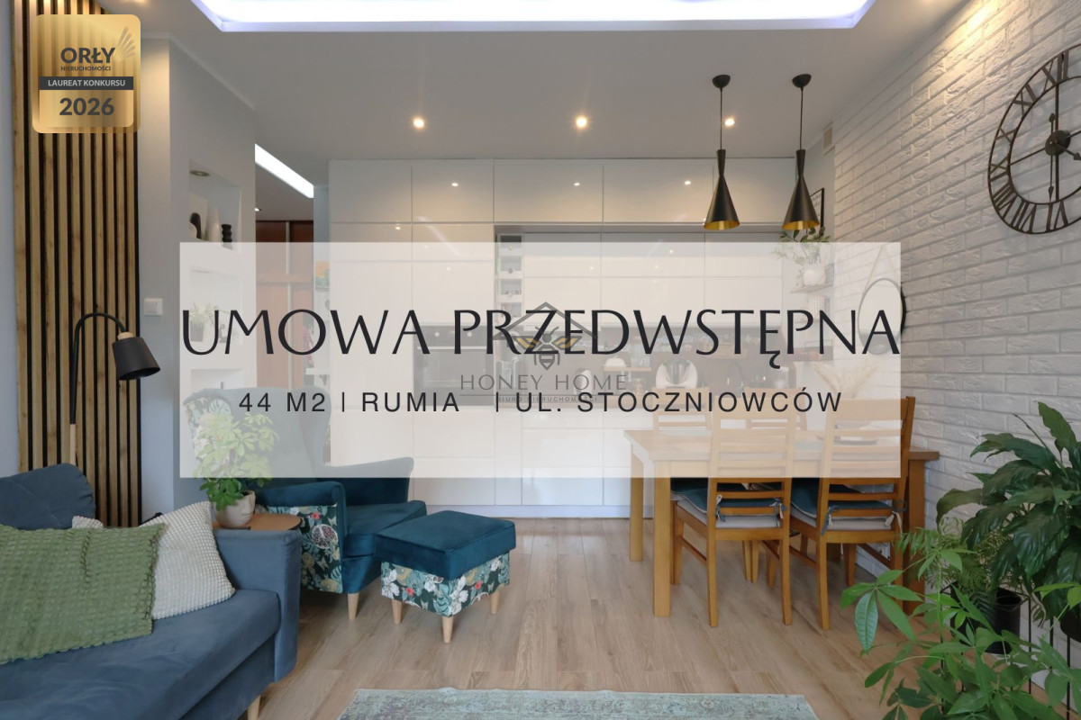 Mieszkanie 2-pokojowe + balkon | Rumia Janowo