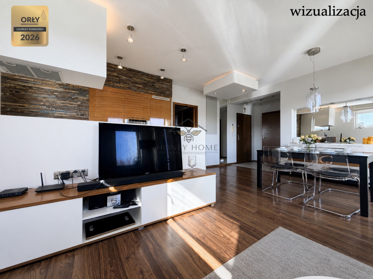 68 m2| 3 pokoje | 3 garderoby| strzeżone osiedle