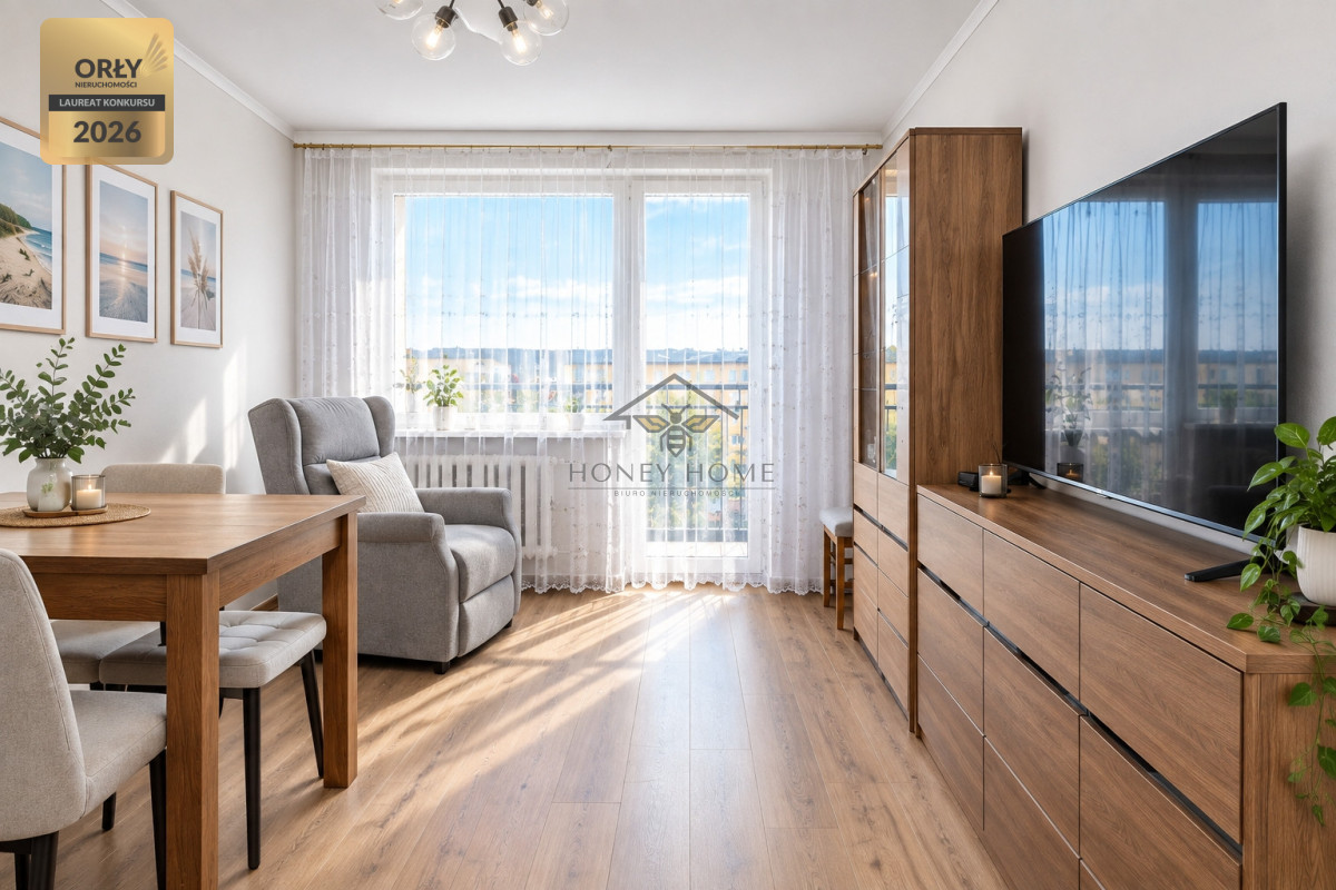 Nowa niższa cena |Mieszkanie 2-pokojowe + balkon