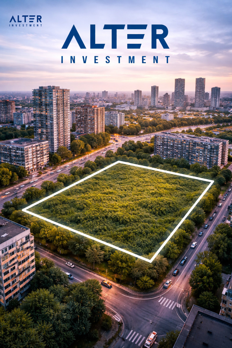 Grunt pod zabudowę mieszkaniowo-usługową Gdańsk